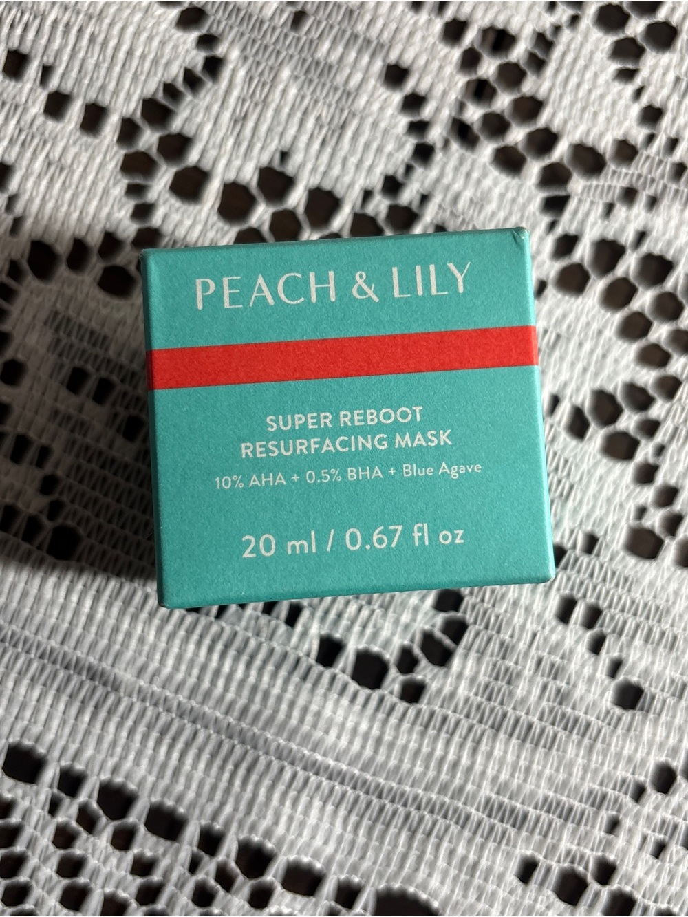 Super Reboot Resurfacing Mask